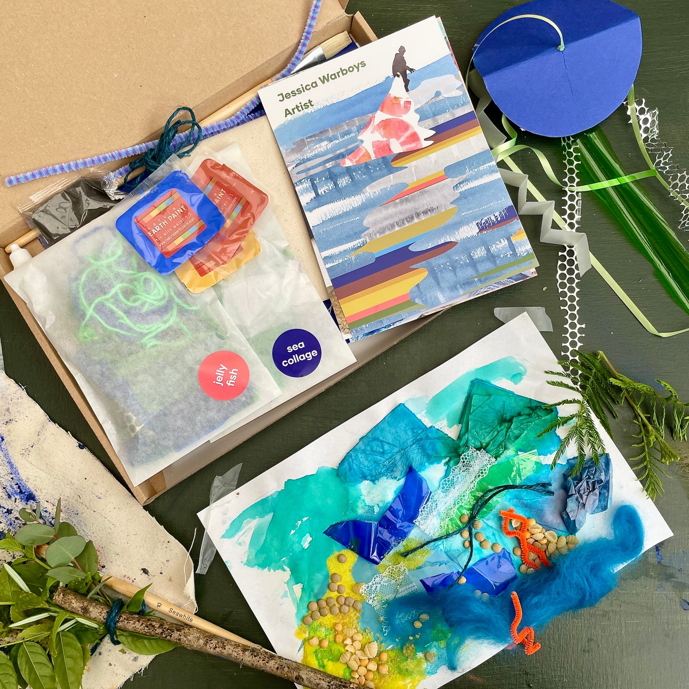 Kids Art Box  Kindergarten Homeschool Curriculum – Outside The Box Creation
