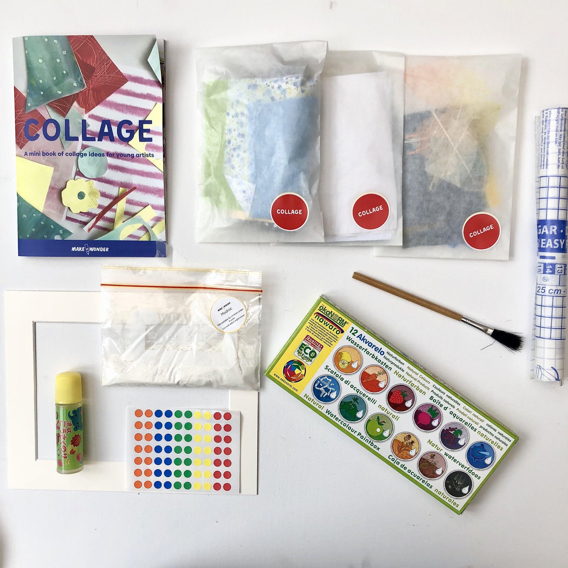Collage and Watercolours Creative Kit Make and Wonder 