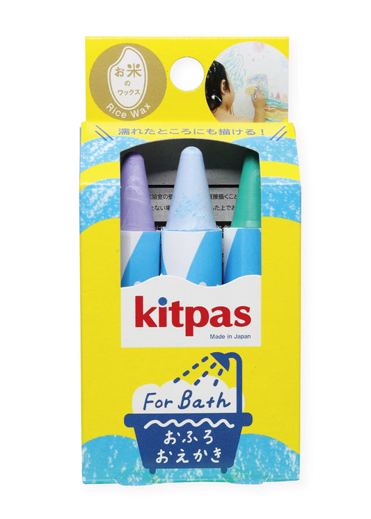 Kitpas bath crayons - 3 pack Crayons Kitpas 