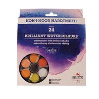 Koh-i-Noor Anilinky Brilliant Watercolours - set of 24 Make and Wonder 