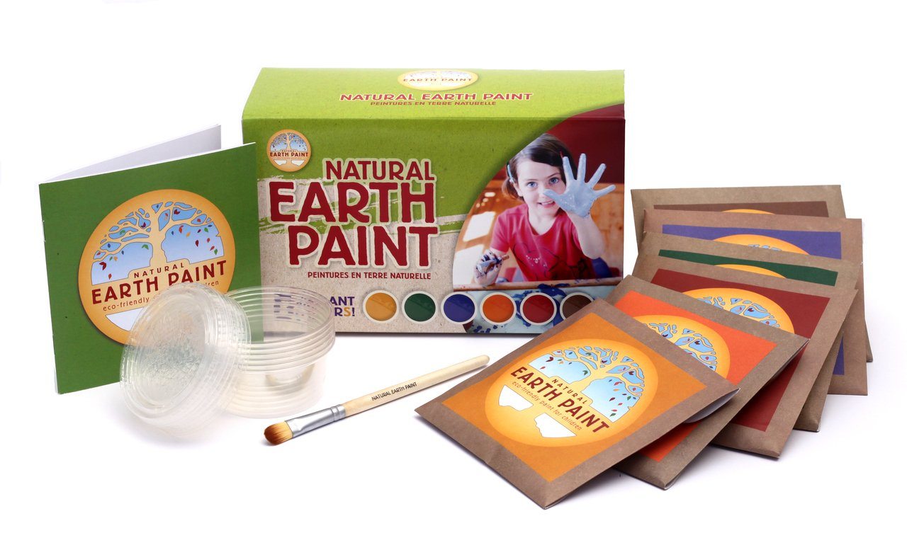 Natural Earth Paint | Children's Earth Paint Kit Make and Wonder 