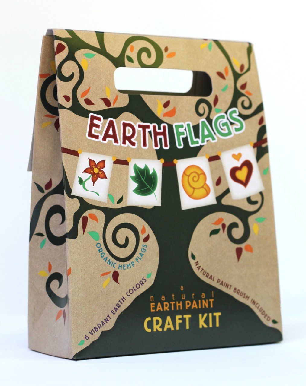 Natural Earth Paint | Earth Flags Craft Kit Make and Wonder 