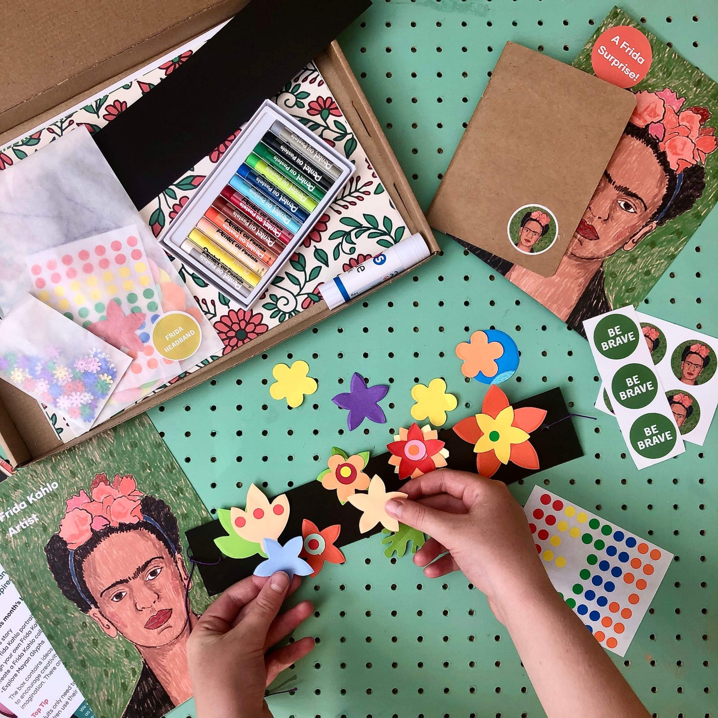 The Collage Box Art & Craft Kits Make and Wonder 
