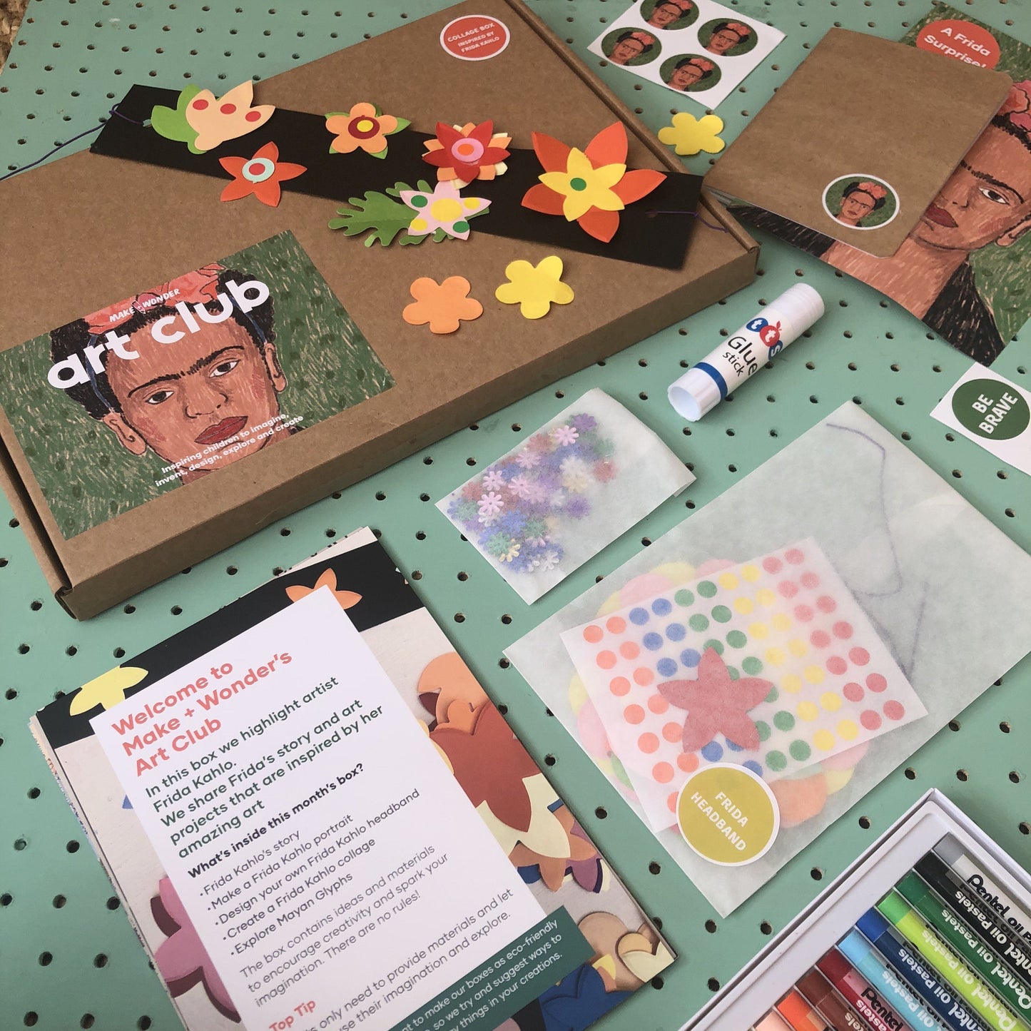 The Collage Box - Inspired by Frida Kahlo Make and Wonder 