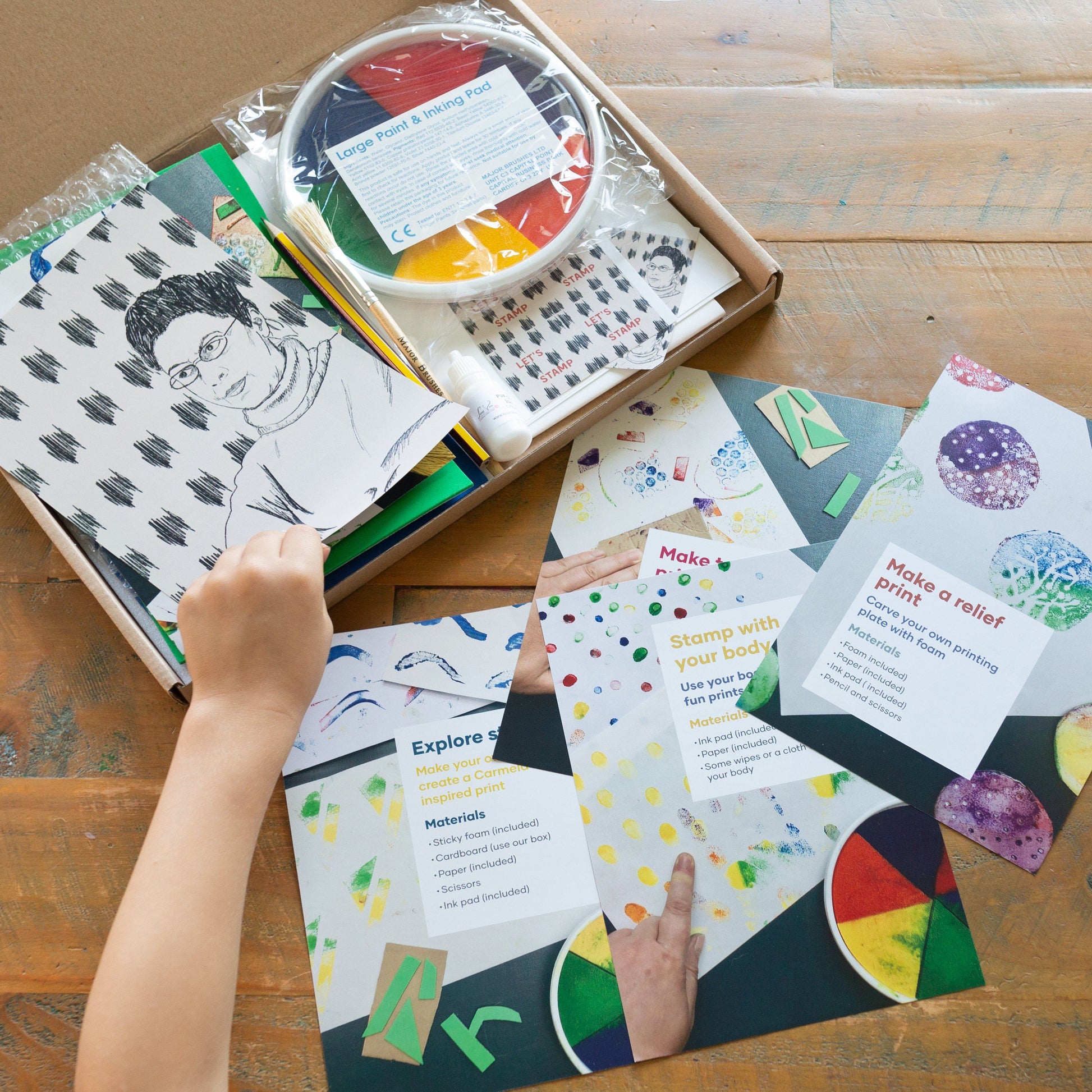 The Printing Box - Inspired by Carmela Gross Make and Wonder 