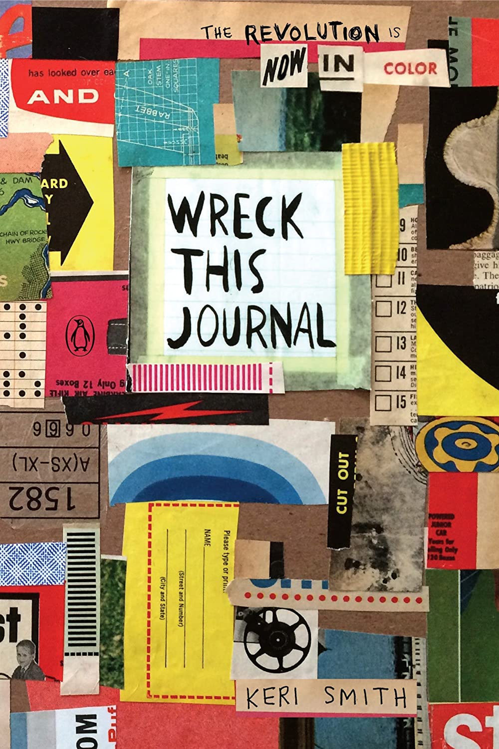 Wreck This Journal -Now In Colour Books Bookspeed 